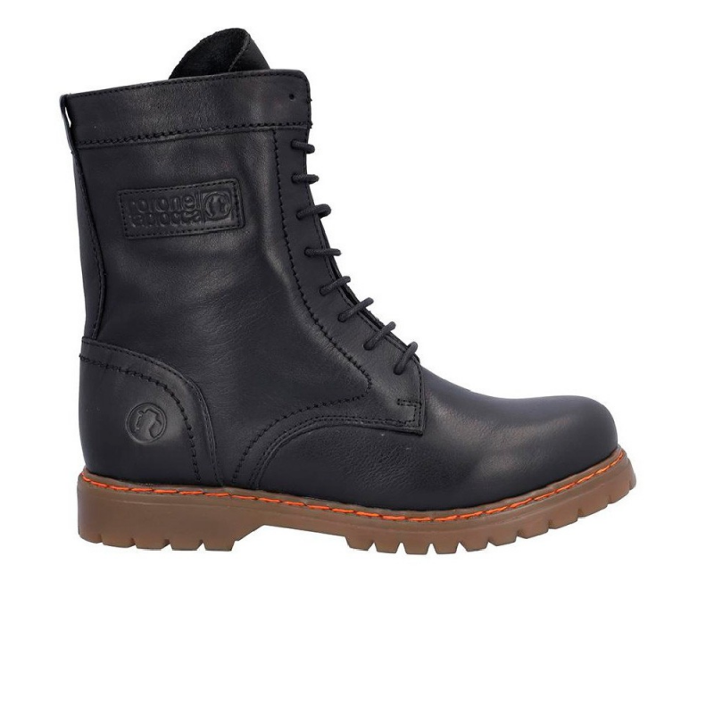 Botines Planos Mujer Coronel Tapiocca C350 Negro