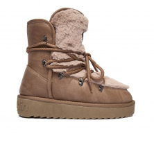 Flache Stiefeletten Damen D.franklin Dfsh370022 Taupe