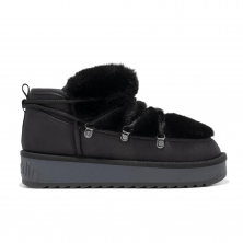 Stivaletti Bassi Donna D.franklin Nordic Trk Fur Low Nero