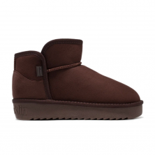 Flache Stiefeletten Damen D.franklin Nordic Low Basic Braun