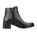 Botines De Tacón Mujer Dorking D9347 Negro