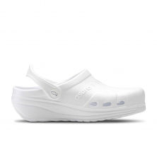 Clogs Damen Feliz Caminar Asana Weiss