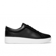 Sneakers Dames Fitflop Rally Crystal-Trim Zwart