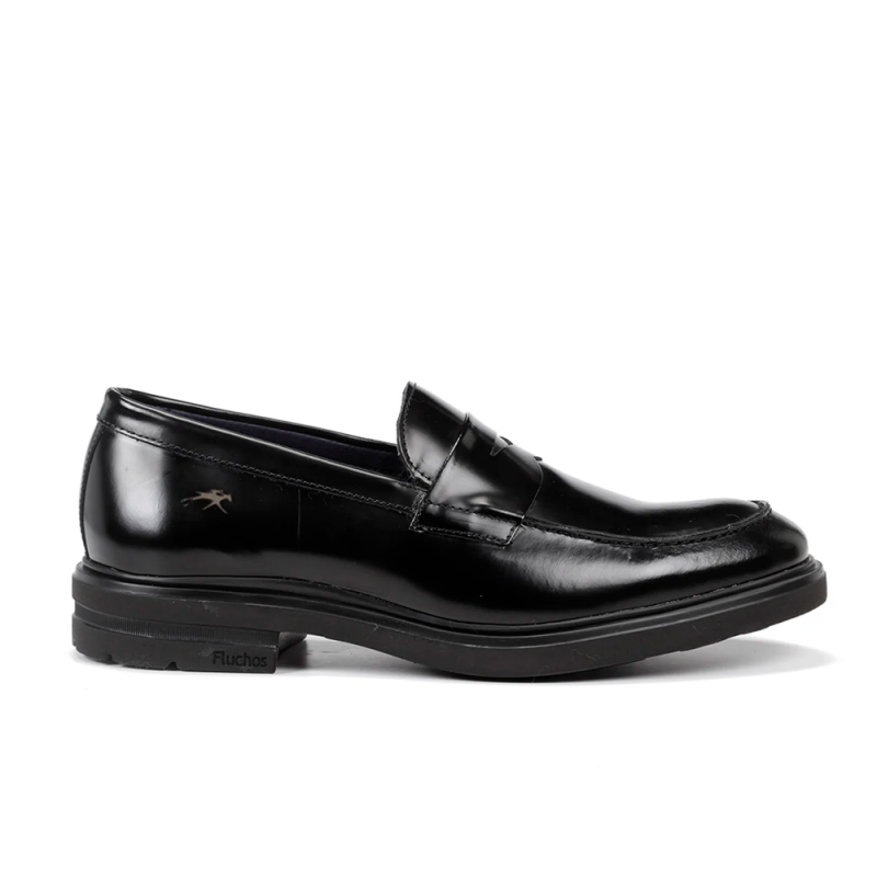 Zapatos De Vestir Hombre Fluchos F0633 Negro
