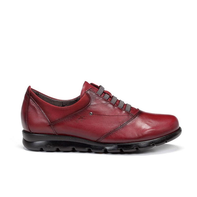 Zapatos De Sport Mujer Fluchos Susan F0354 Burdeos