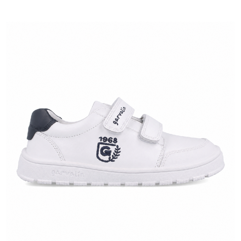 Sneakers Niña Garvalin 252510 Blanco-Azul