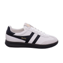 Sneakers Hombre Gola Cyclone Leather Blanco-Negro