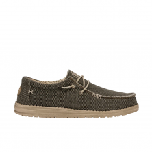 Zapatillas Lona Hombre Hey Dude Wally Braided Kaki