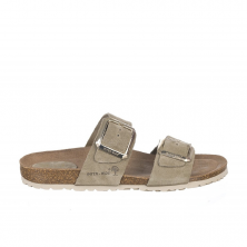 Flat Sandals Women Inter-Bios 7232 Khaki