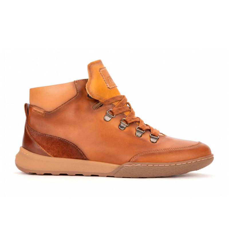 Botines Planos Mujer Pikolinos W7C-8582 Cuero