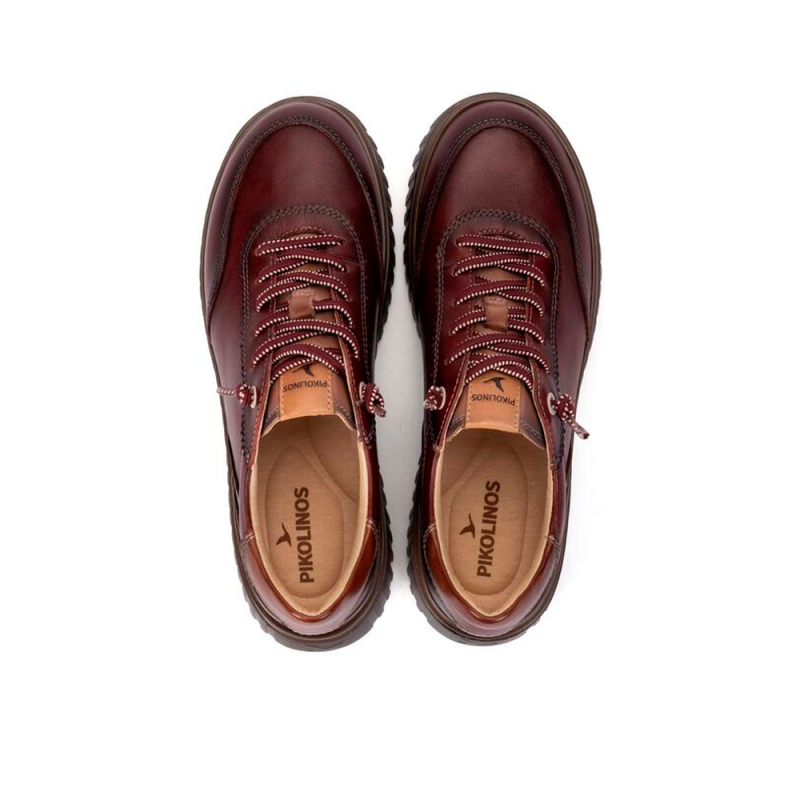Zapatos Planos Mujer Pikolinos W5P-6884 Burdeos
