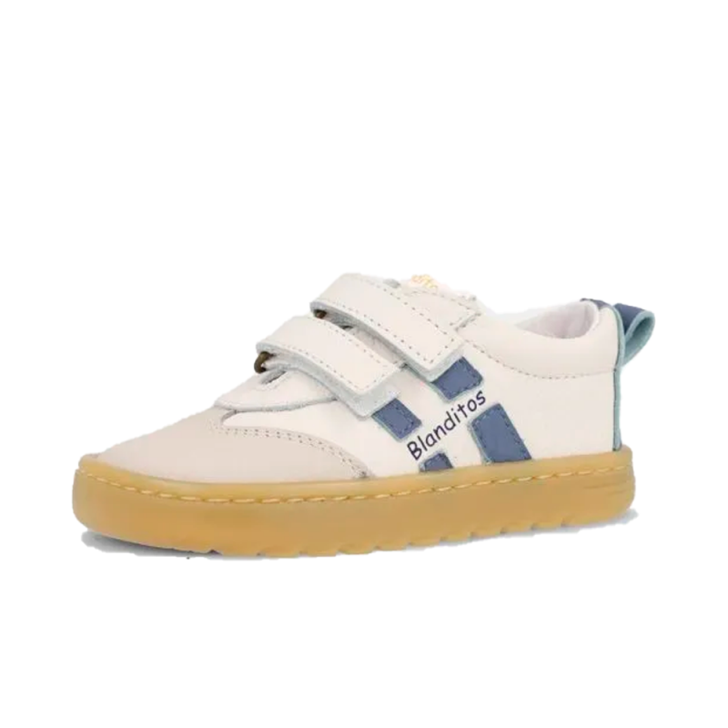Barefoot Niño Blanditos By Crio's Lisboa Blanco-Azul