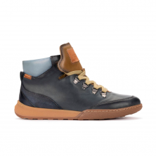 Botines Planos Mujer Pikolinos W7C-8582 Marino