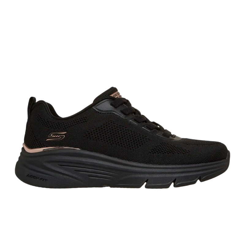 Sneakers Mujer Skechers Bobs Arch Fit Elev8 Negro-Negro