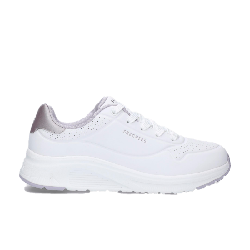 Sneakers Mujer Skechers Uno Lite 2 Blanco-Lila