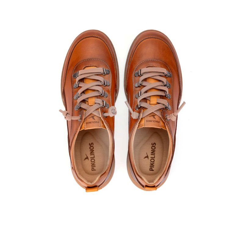 Zapatos Planos Mujer Pikolinos W7C-6918 Cuero