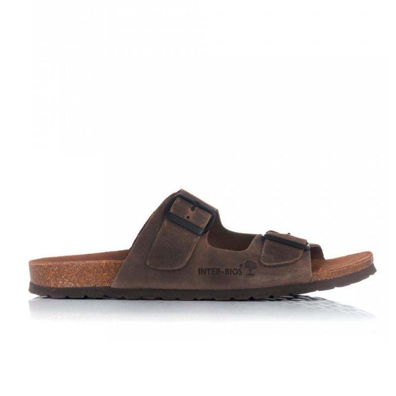 Sandalias Hombre Inter-Bios 9560 Marron
