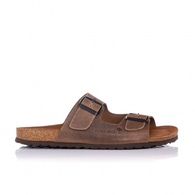 Sandalias Hombre Inter-Bios 9560 Taupe