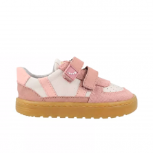 Barefoot Niño Blanditos By Crio's Caicos Blanco-Rosa