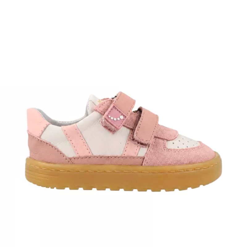 Barefoot Niño Blanditos By Crio's Caicos Blanco-Rosa