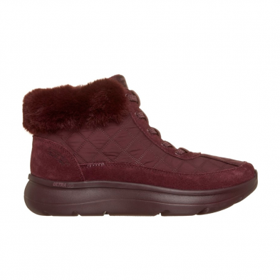 Botines Planos Mujer Skechers On-The-Go Encore - Cozy Fit Me Burdeos