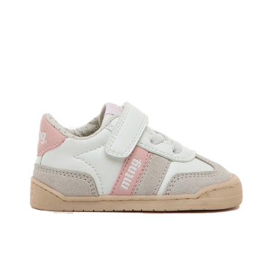 Barefoot Niño Mustang 49060F Blanco-Rosa