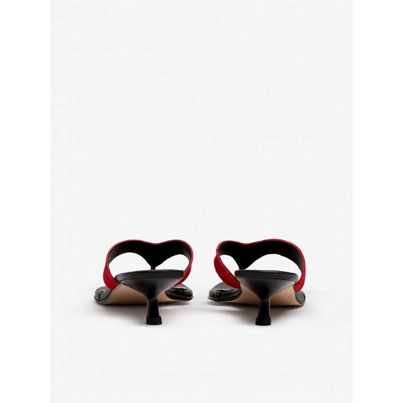 Sandalias Casual de Mujer MTNG KITTY Rojo 64463
