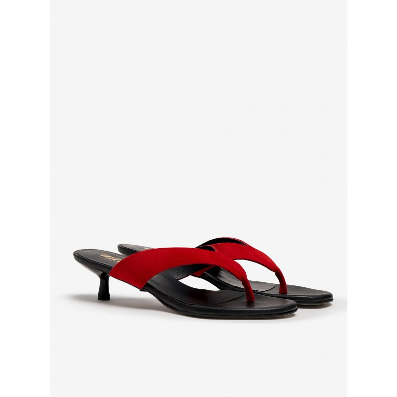 Sandalias Casual de Mujer MTNG KITTY Rojo 64463