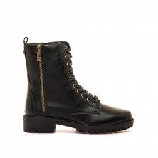 Botines Casual de Mujer MTNG CAMPA Negro 63866