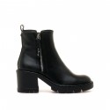 Botines Casual de Mujer MTNG PRAGA Negro 63491
