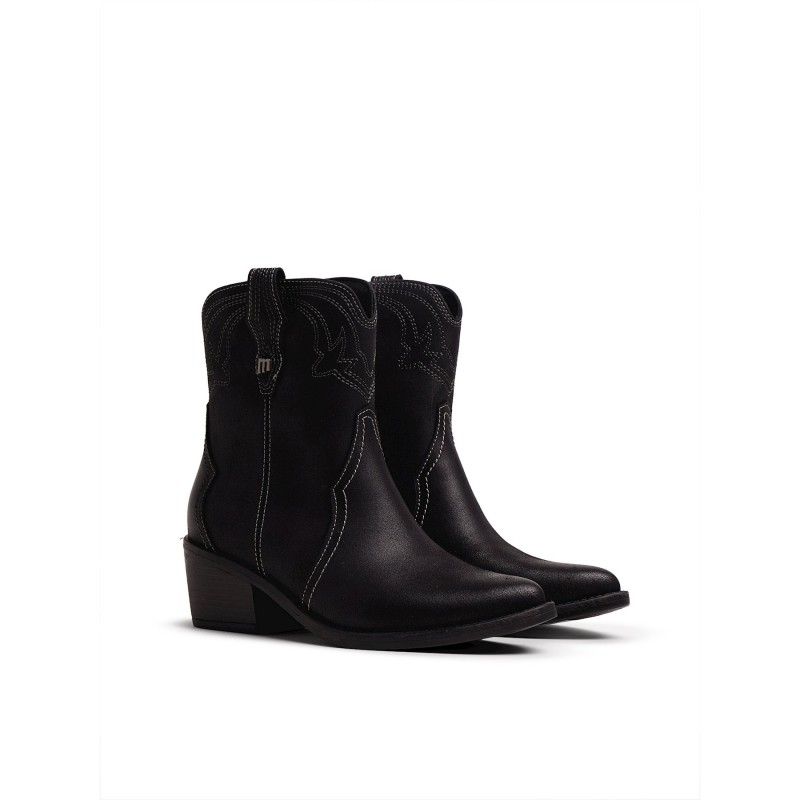 Botines Casual de Mujer MTNG TANUBIS Negro 63916