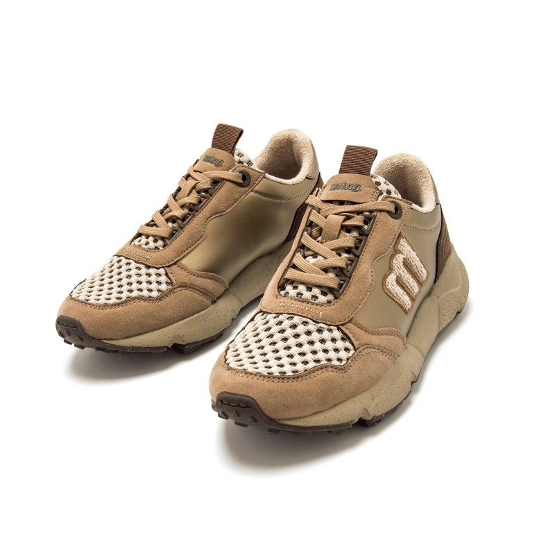Deportivas Casual de Mujer MTNG CLIMB Beige 63741