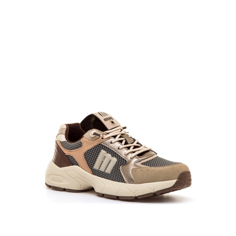 Deportivas Casual de Mujer MTNG ELECTRA Gris 63511