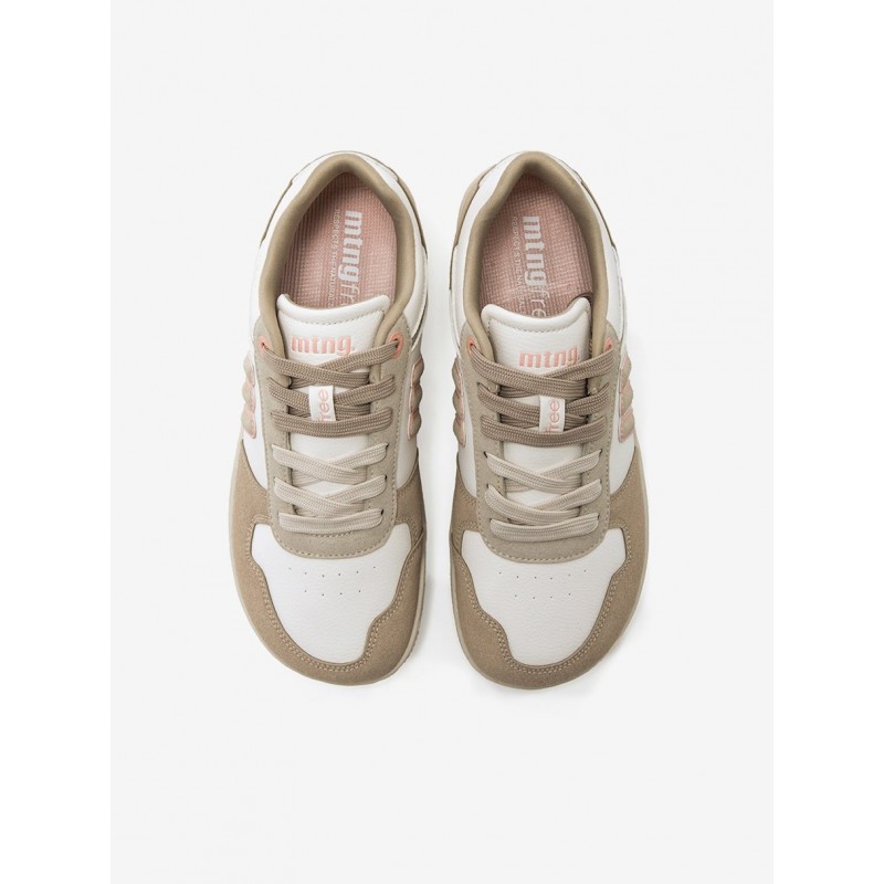 Deportivas Casual de Mujer MTNG FREE ARIA Beige 63534