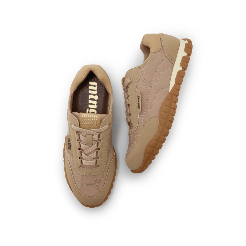 Deportivas Casual de Mujer MTNG MARGOT Beige 63523