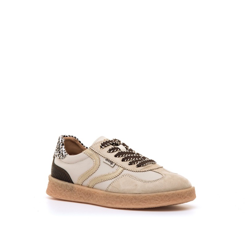 Deportivas Casual de Mujer MTNG NOA Beige 63818