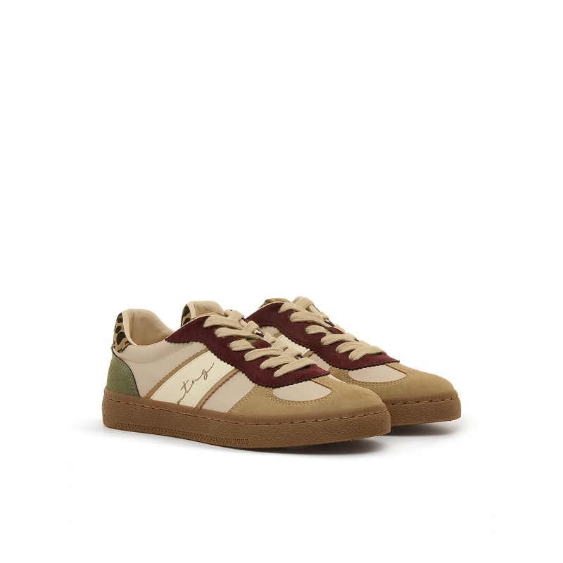 Deportivas Casual de Mujer MTNG ROY Beige 63544