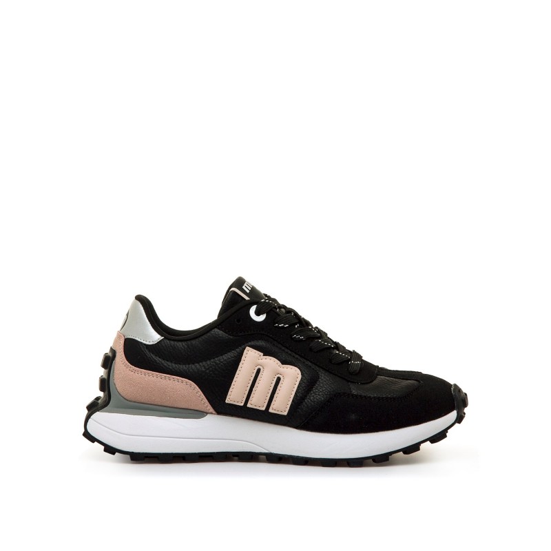 Deportivas Casual de Mujer MTNG ZINC Negro 63532