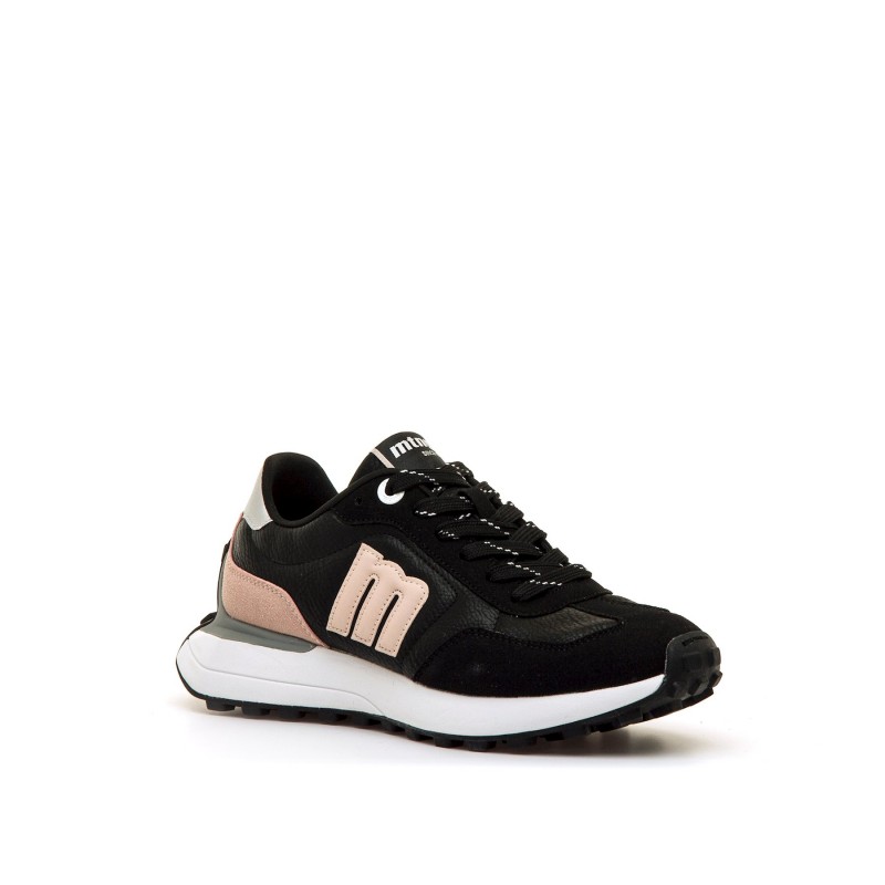 Deportivas Casual de Mujer MTNG ZINC Negro 63532