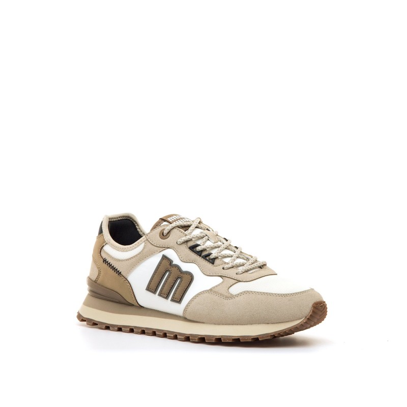 Deportivas Casual de Hombre MTNG JOGGO TRACK Beige 63036