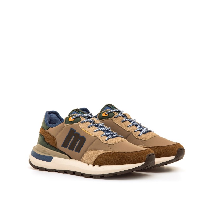 Deportivas Sport de Hombre MTNG MILLER Beige 63600