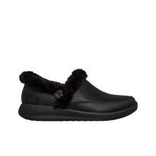 Zapatillas de Casa Mujer Skechers Slip-Ins: Cozy Escape Negro