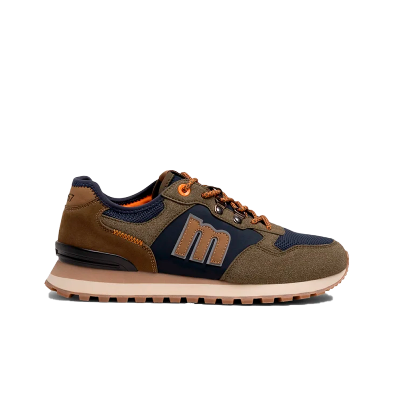 Sneakers Hombre Mustang 84867 Kaki