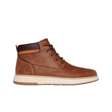 Botas Hombre Skechers Waterproof Relaxed Fit: Garlao Cuero