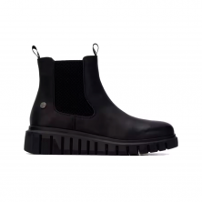 Botines Planos Mujer Refresh 176082 Negro