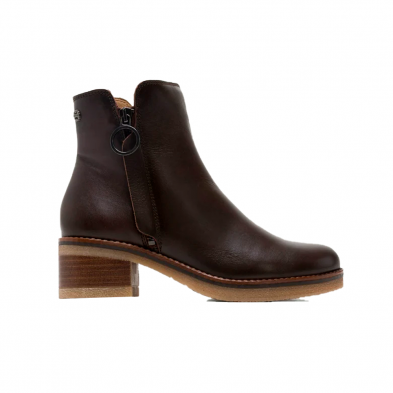 Botines de Tacón Mujer Porronet 4830 Moka