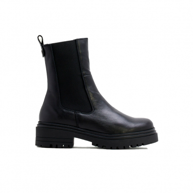 Botines Planos Mujer Porronet 4821 Negro