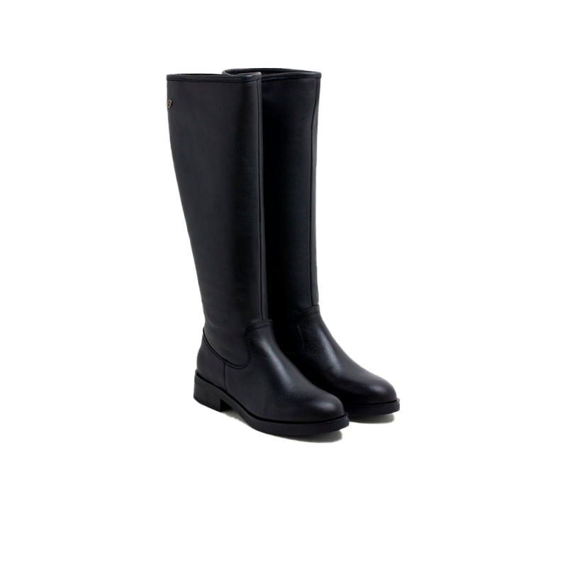 Botas Planas Mujer Porronet 4811 Negro