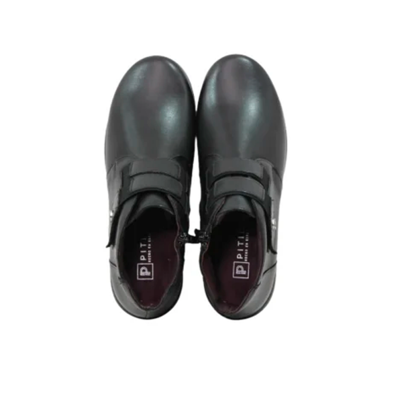 Botines Planos Mujer Pitillos 20513 Negro