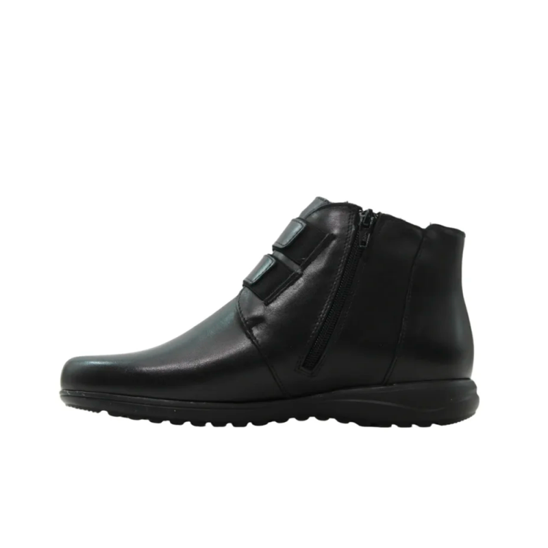 Botines Planos Mujer Pitillos 20513 Negro